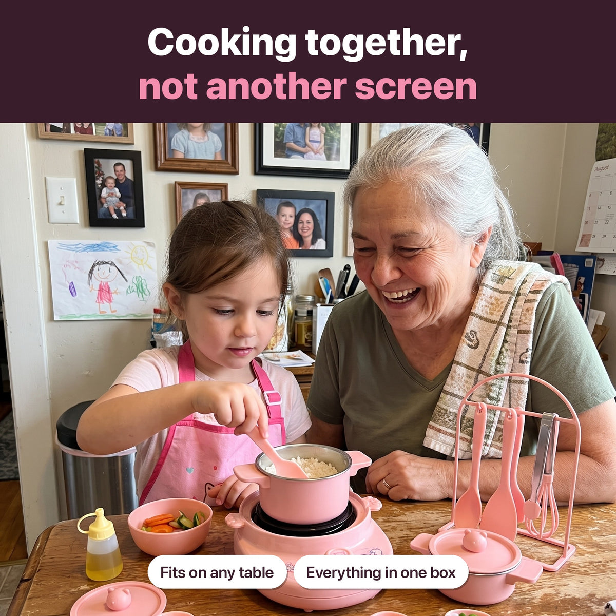Helora™ Real Mini Cooking Set