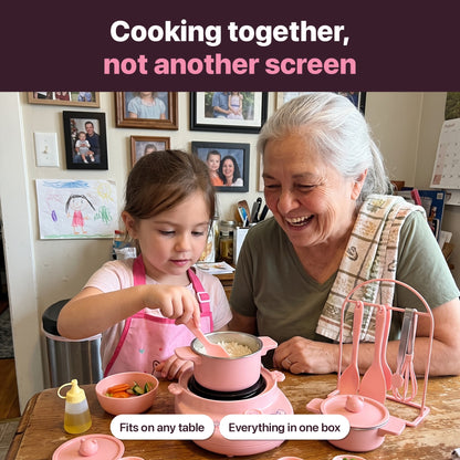 Helora™ Real Mini Cooking Set