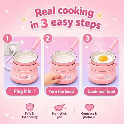 Helora™ Real Mini Cooking Set