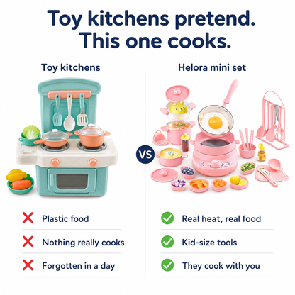 Helora™ Real Mini Cooking Set