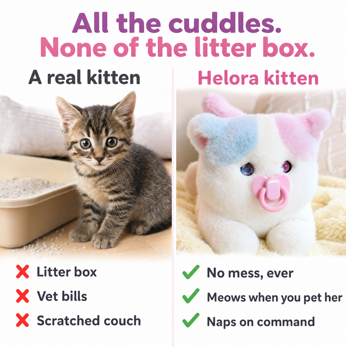 Helora™ Interactive Kitten